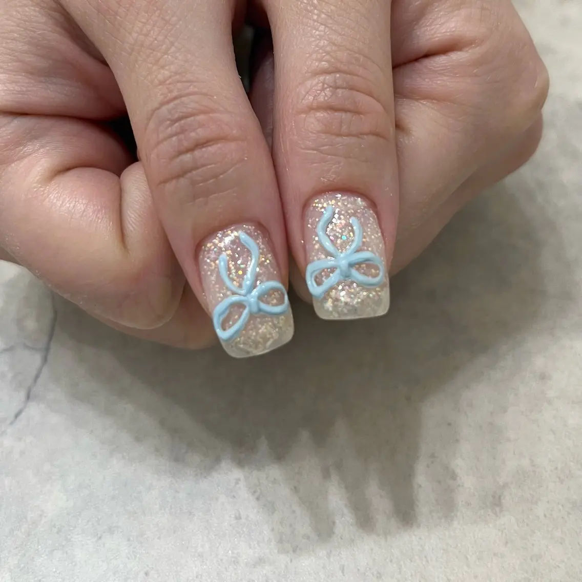 ネイル グリーン ハンドネイル vegh. nail/阿波座のネイルデザイン