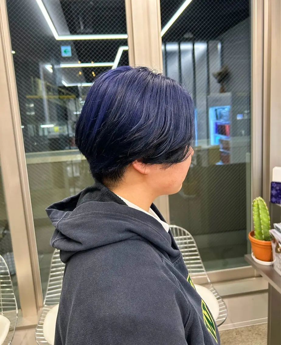 ショート ヘアカラー トリートメント 梶田 伸篤のヘアスタイル