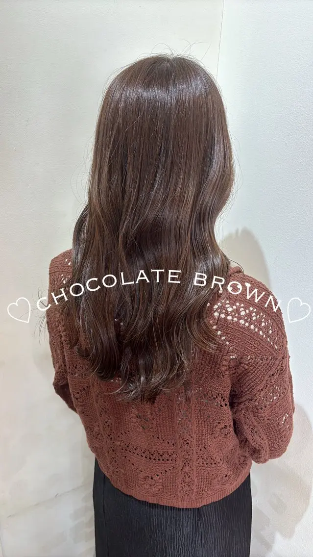 ロング カラー 黒髪 ケアカラー ダブルカラー カット ヘアカラー トリートメント 🍒桜井 優華🍒のヘアスタイル