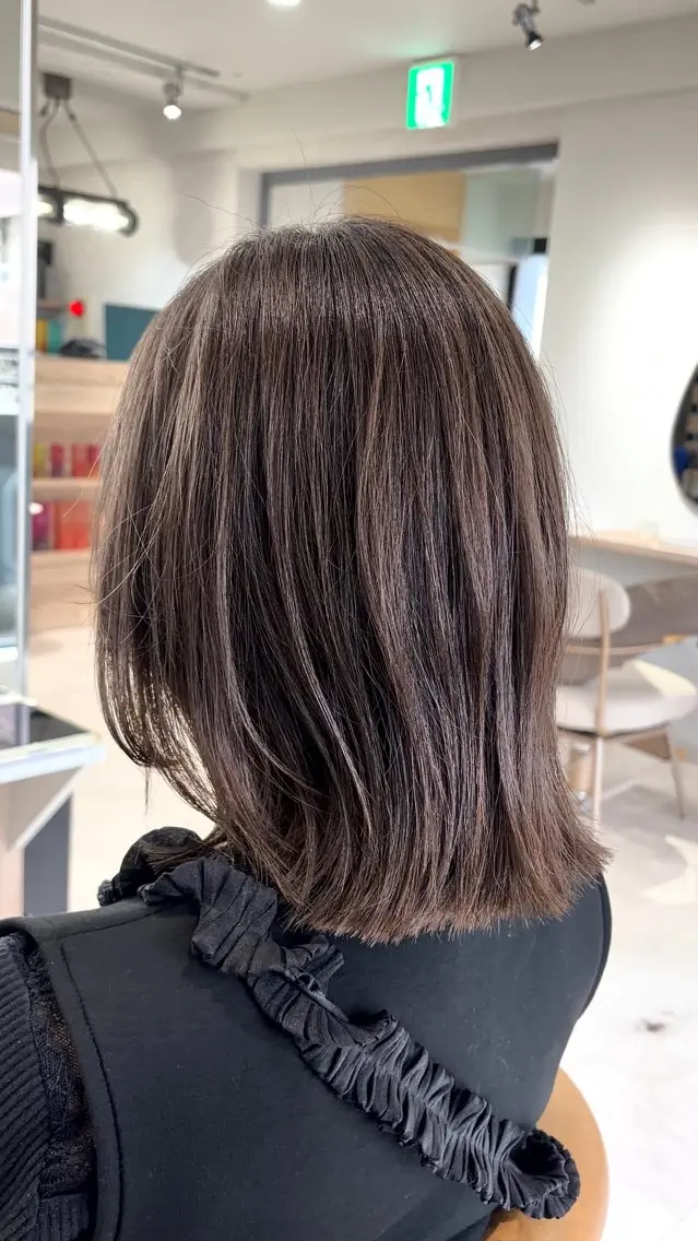 🌿新規平日限定🌿　似合わせカット＋ケアカラー＋バブルクレンジング＋コーティングTr✨の写真