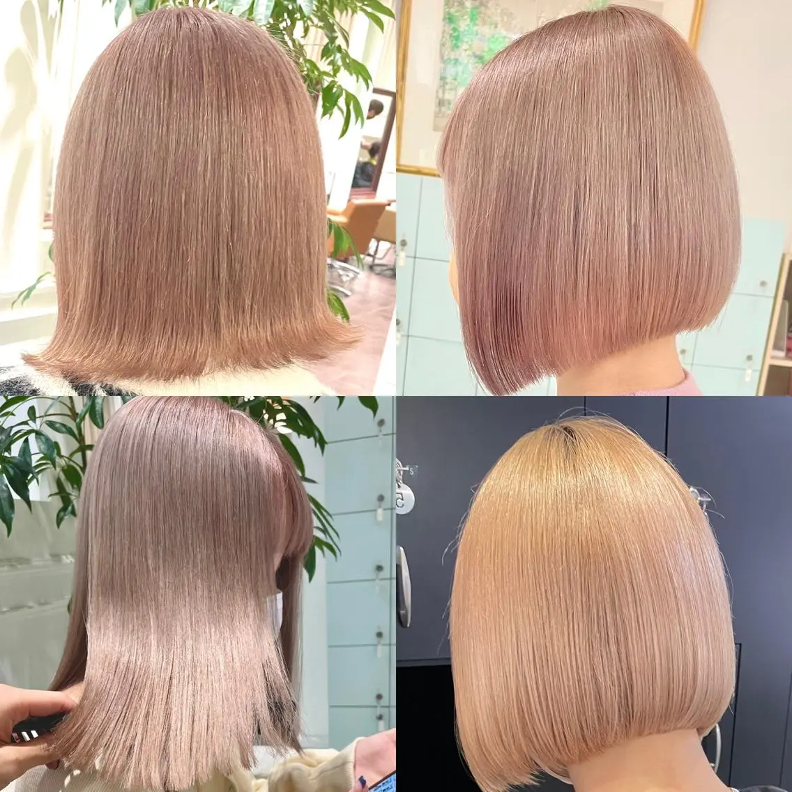 セミロング カラー ヘアカラー トリートメント ヘアセット 🎀透明感 カラー🎀ミズキのヘアスタイル