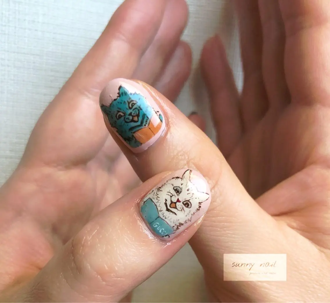 ネイル アートネイル クリアネイル ジェルネイル ニュアンスネイル パラジェル sunny nailのネイルデザイン