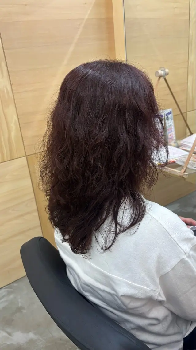 セミロング カラー ヘアカラー ROBE HAIR /愛里咲のヘアスタイル