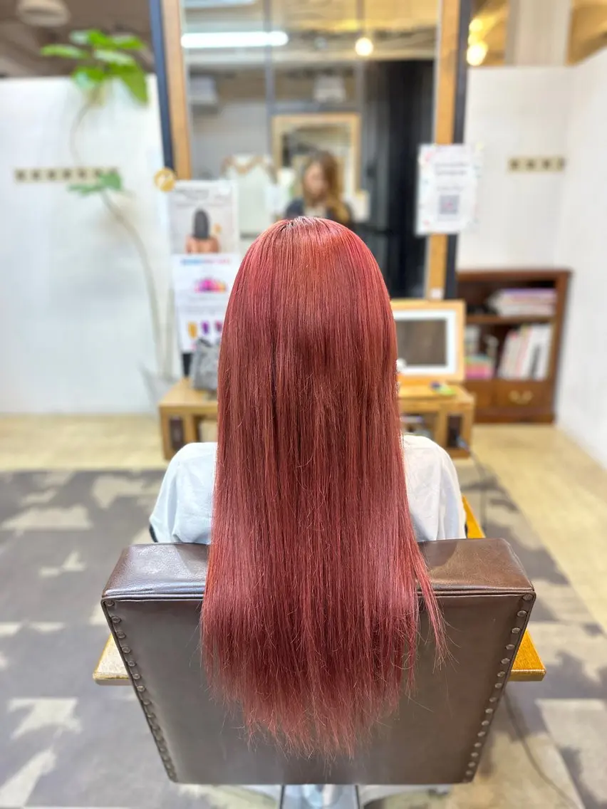 ロング BRAS岸和田 /質感再生/赤み消しのヘアスタイル