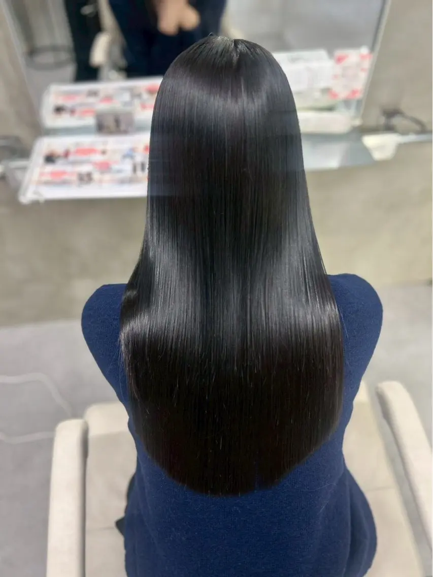 ロング トリートメント 松山 琳音菜のヘアスタイル