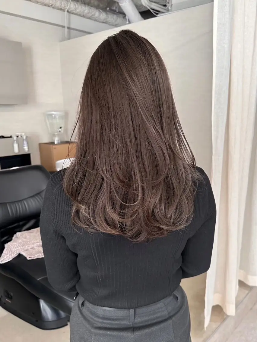 カラー ヘアカラー トリートメント 透明感カラー ブリーチ/ 大村勇人のヘアスタイル