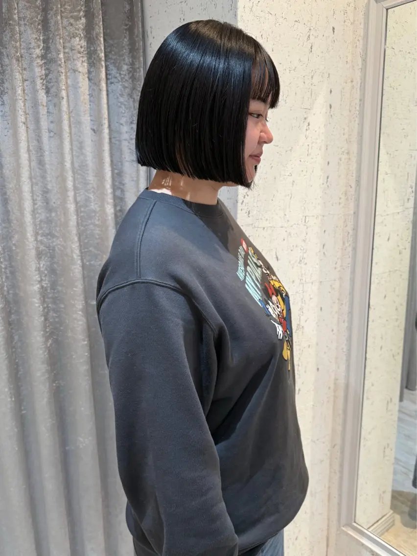 ショート カラー パーマ カット ヘアカラー 縮毛矯正 トリートメント mai / linoah˚✧のヘアスタイル