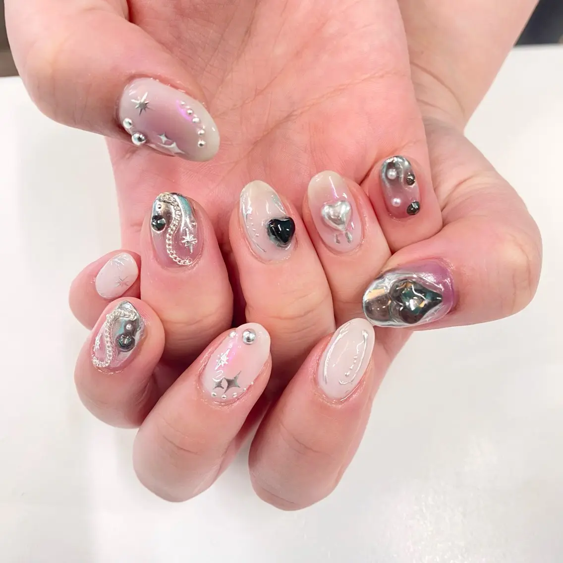 ネイル ハンドネイル Kira-ra💎 KIRARIのネイルデザイン