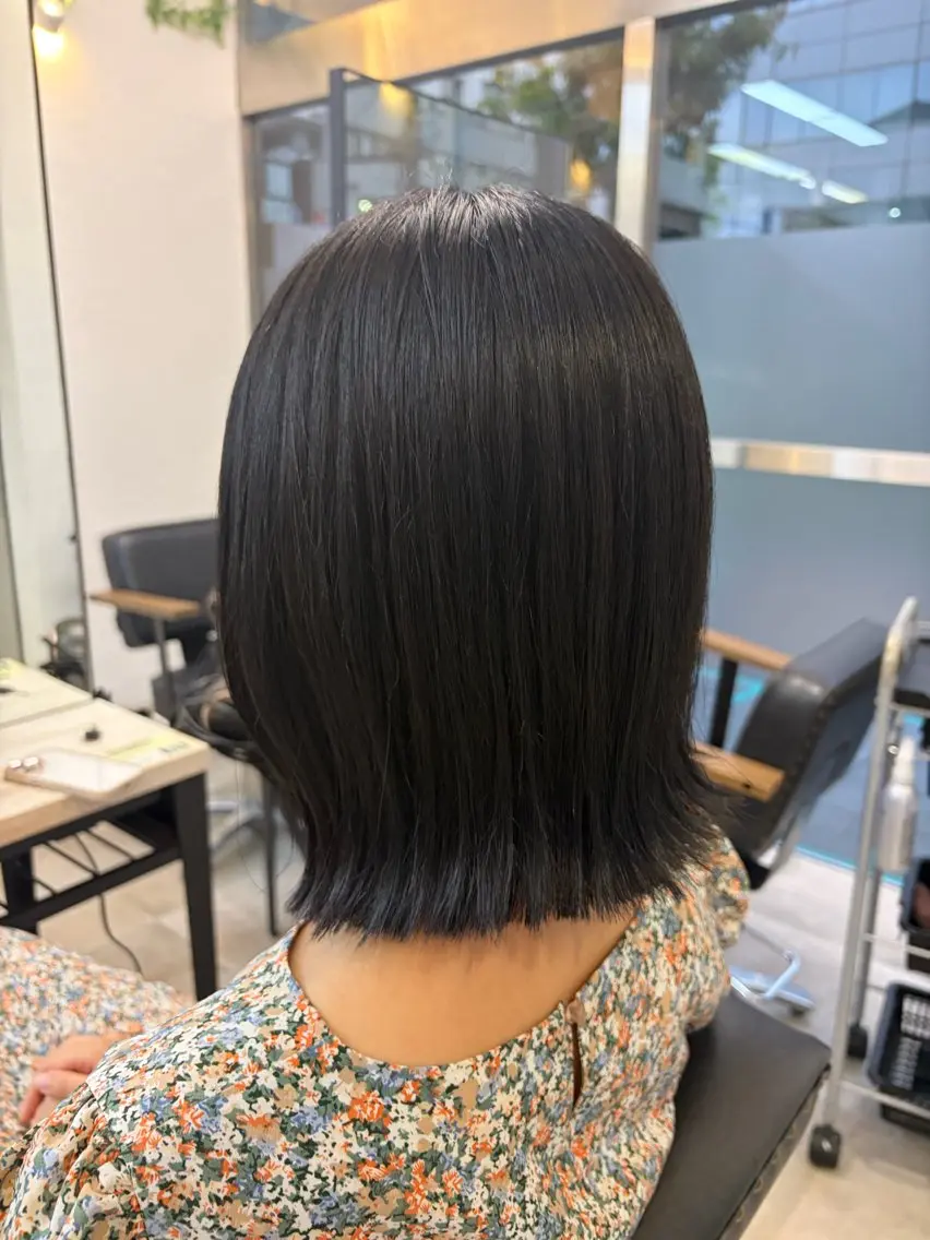ミディアム カラー 🥀韓国ヘア🥀 宮津真菜のヘアスタイル