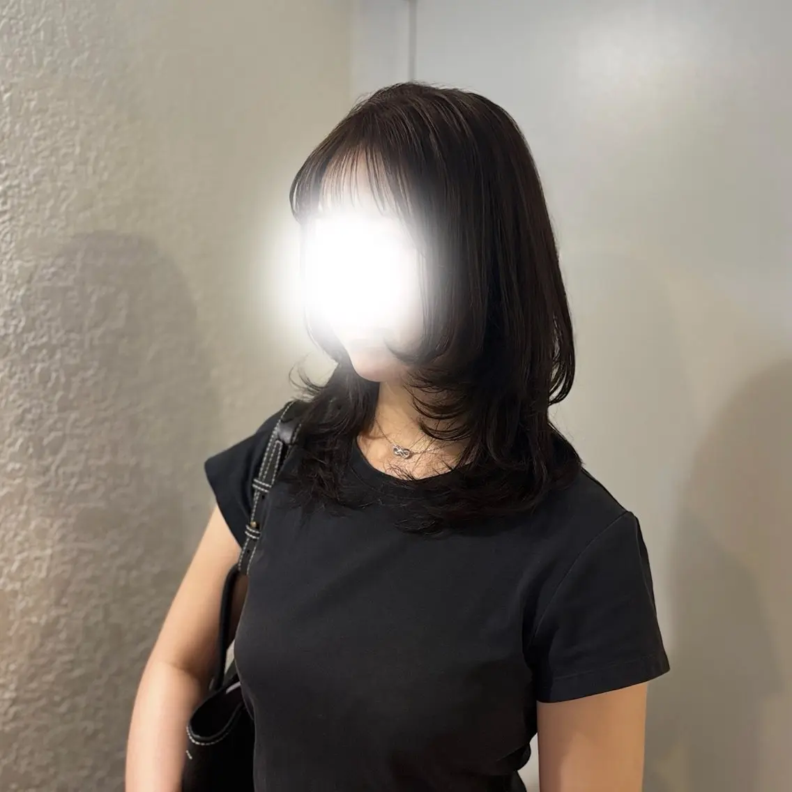 ミディアム レイヤーカット カット MIRAN stylistのヘアスタイル