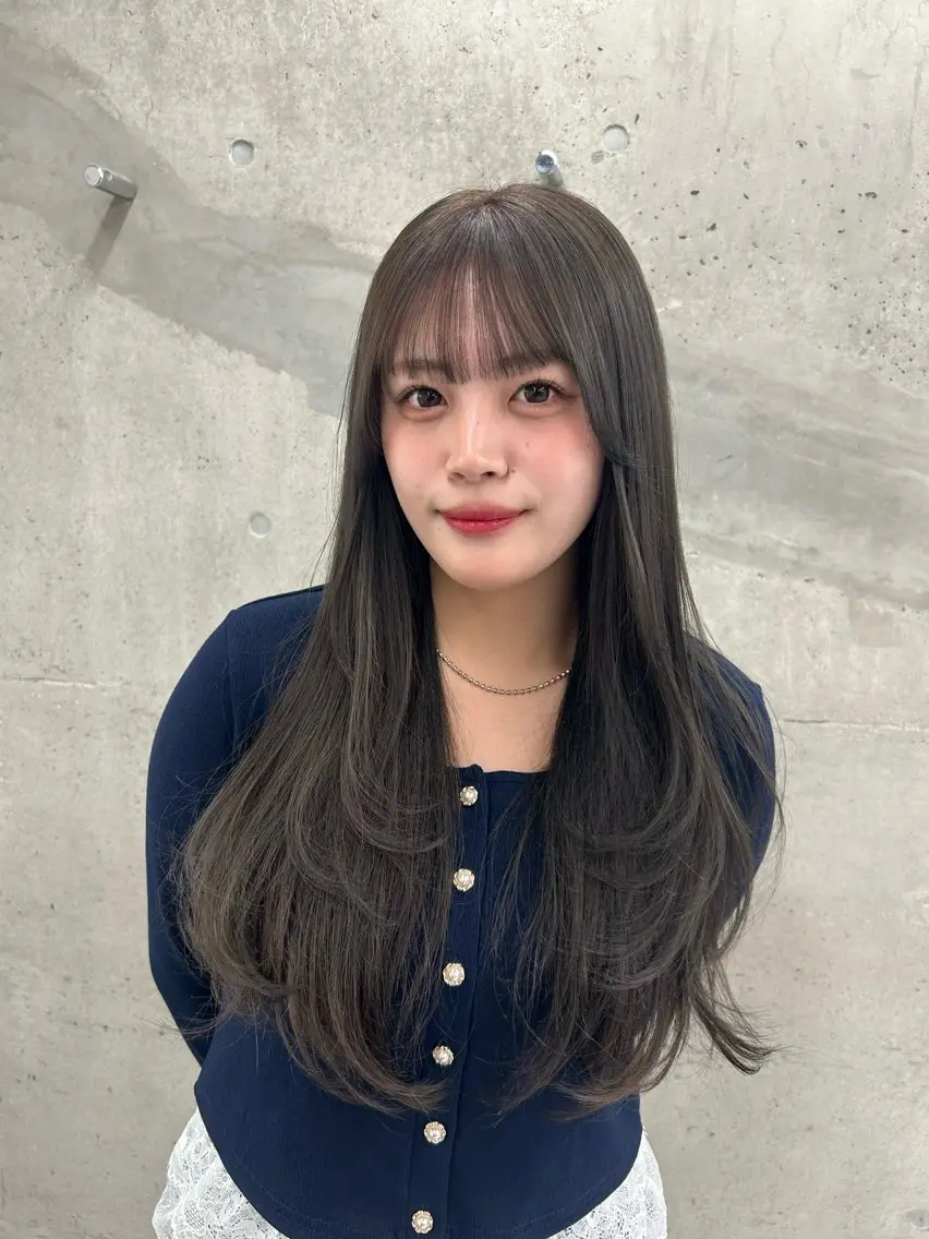 ロング カラー ヘアカラー カラー/エクステ 🤍ルナのヘアスタイル