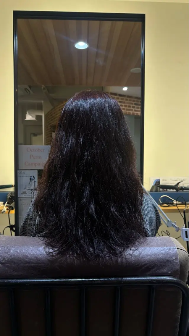 カラー 岩﨑 心那のヘアスタイル