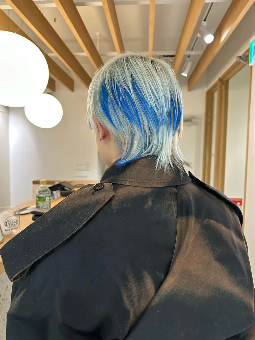 メンズ メンズブリーチ 酒徳 唯斗のヘアスタイル