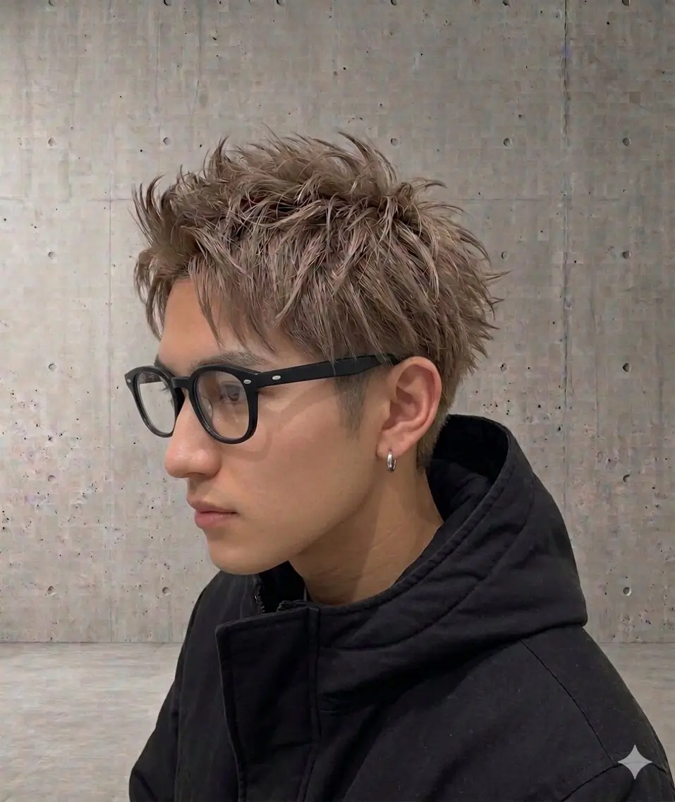 🔥ご新規様限定価格🔥メンズカット+ダブルカラー(ブリーチ1回+オンカラー)の写真