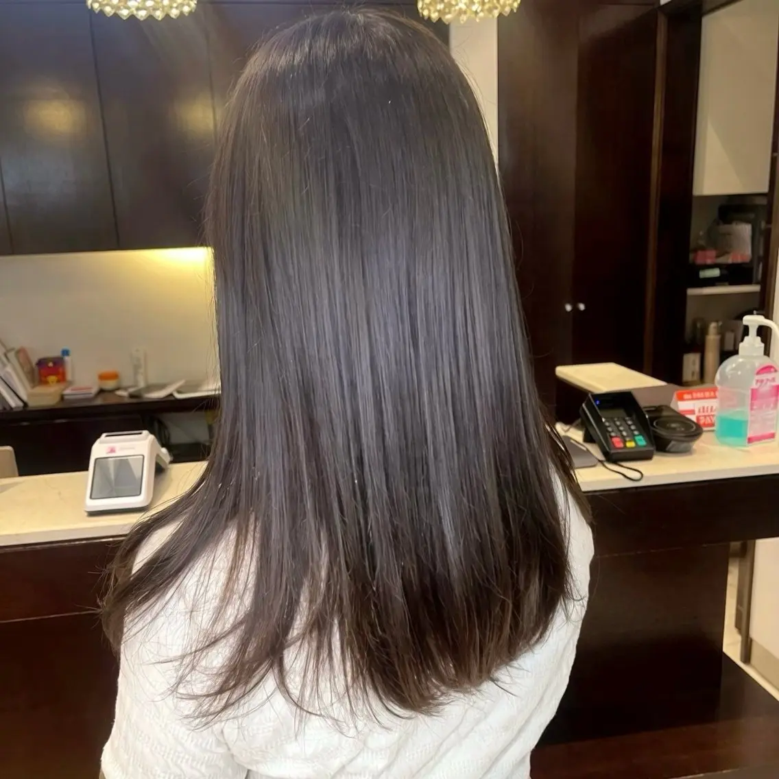 ロング カット ヘアカラー タナカ Tanakaのヘアスタイル