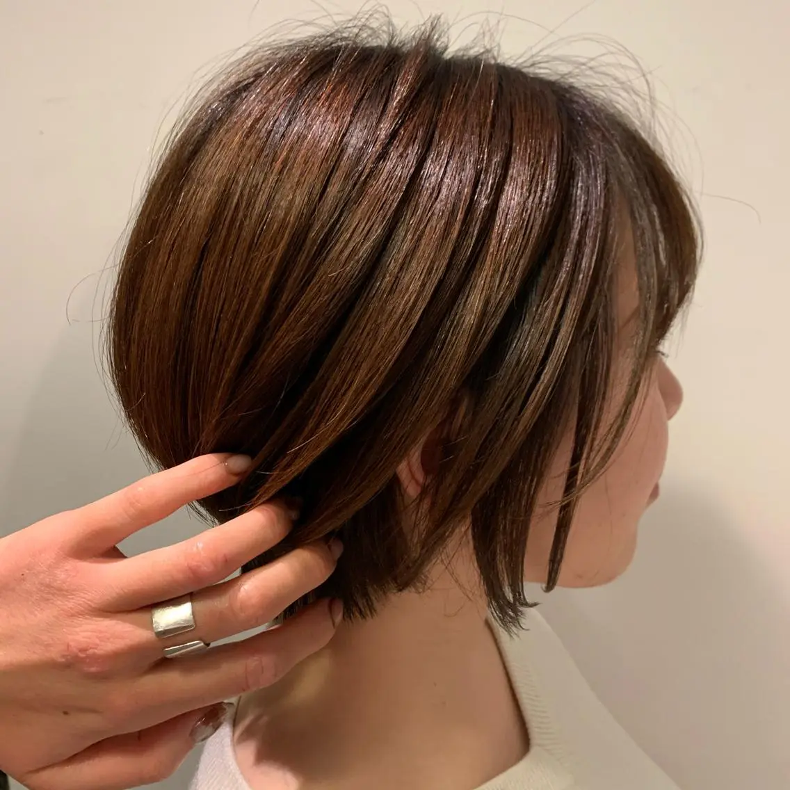 ショート カラー 【azure横浜】 🧸misaki🌸のヘアスタイル