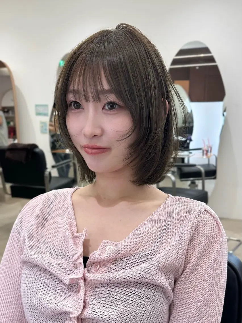 【乾燥が気になる方必見✨️】 似合わせ小顔カット ➕ 超高濃度水素カラー ➕ 水素TRの写真