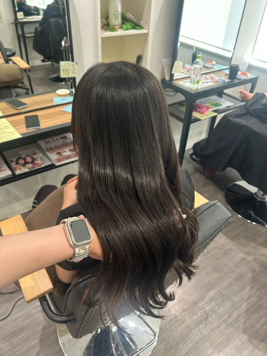 ロング 髪質改善 トリートメント トリートメント cocotte 💟草間紫音💟のヘアスタイル