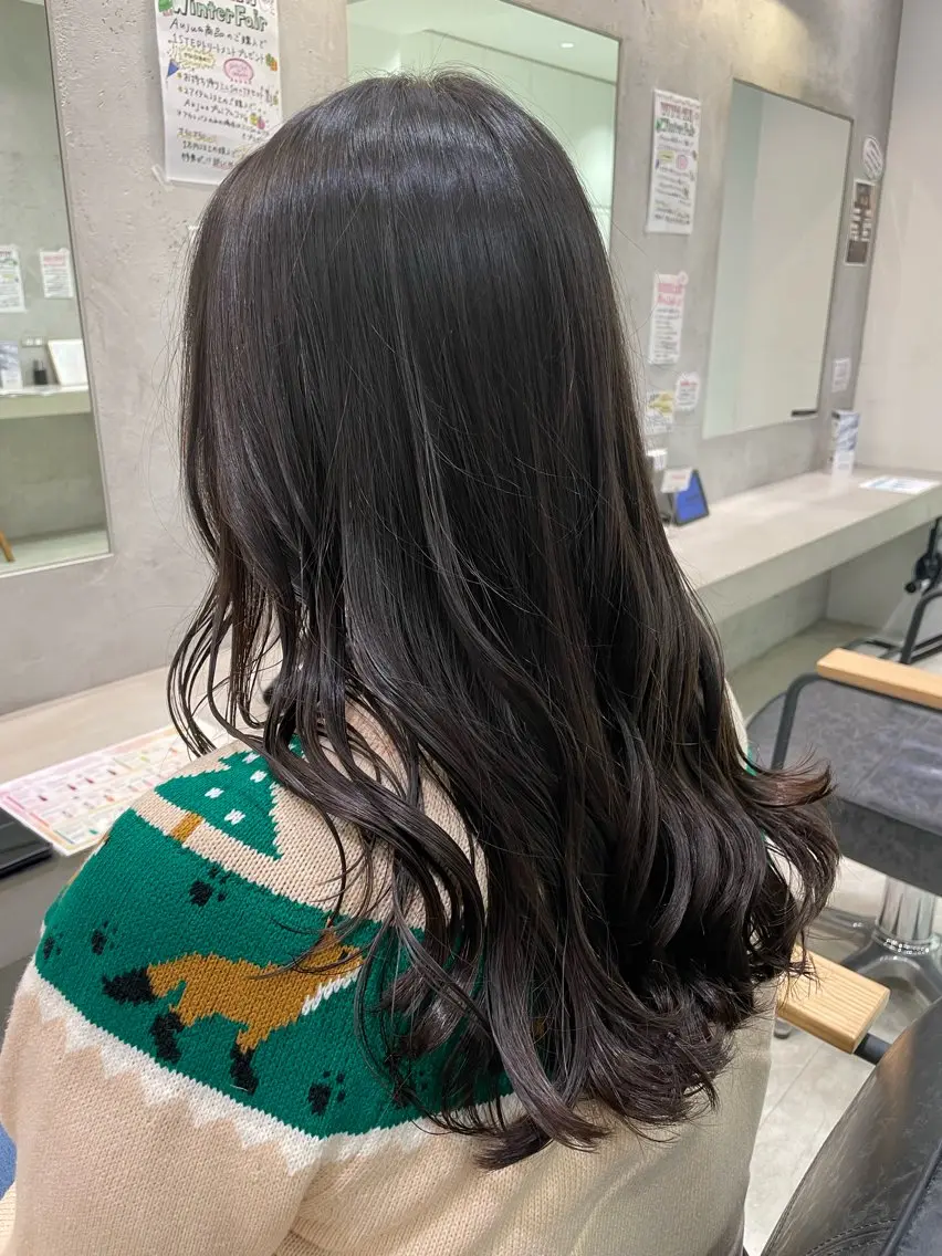 ロング カット トリートメント 神野 れなのヘアスタイル