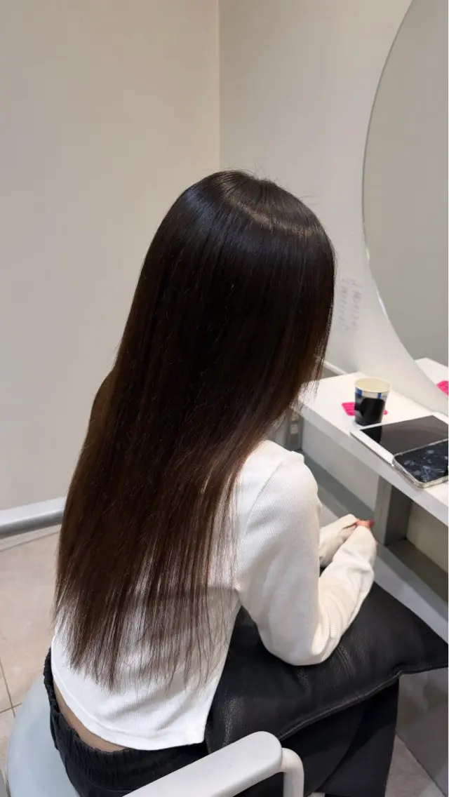 縮毛矯正 kotoha 🧸💖のヘアスタイル