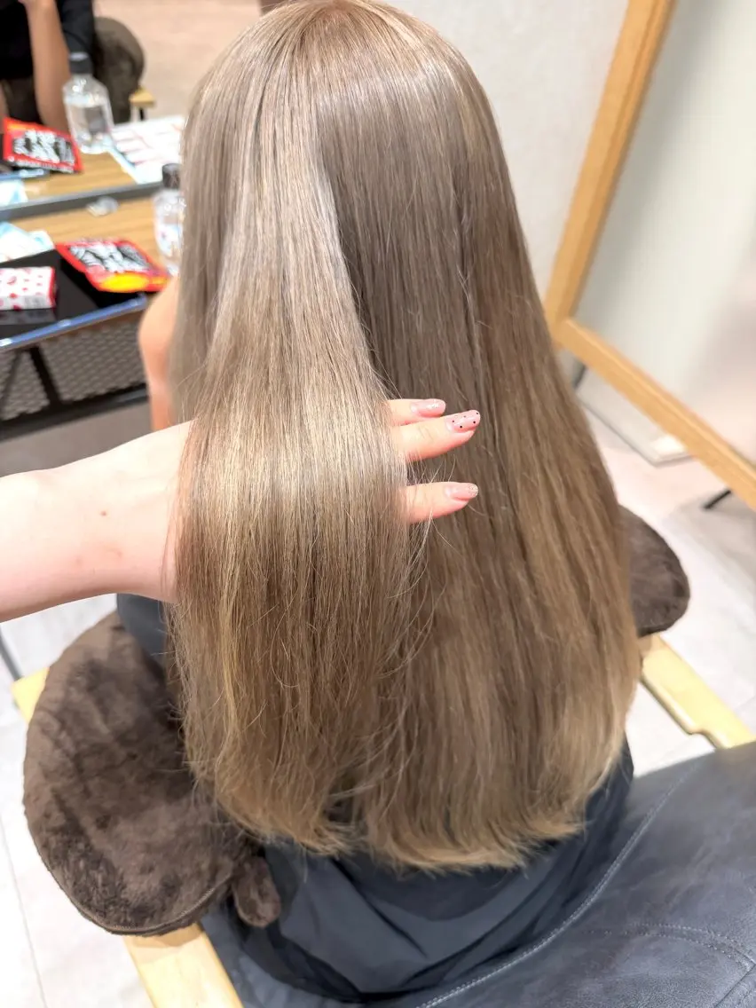 カラー ヘアカラー 中谷 安里のヘアスタイル