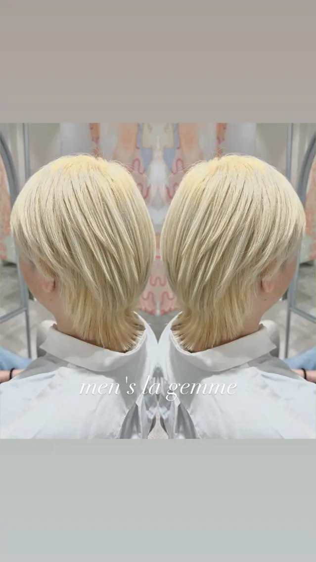カラー メンズ メンズブリーチ ブリーチ 透明感カラー カット ヘアカラー トリートメント 💎メンズパーマ特化 🥇メンズのプロのヘアスタイル