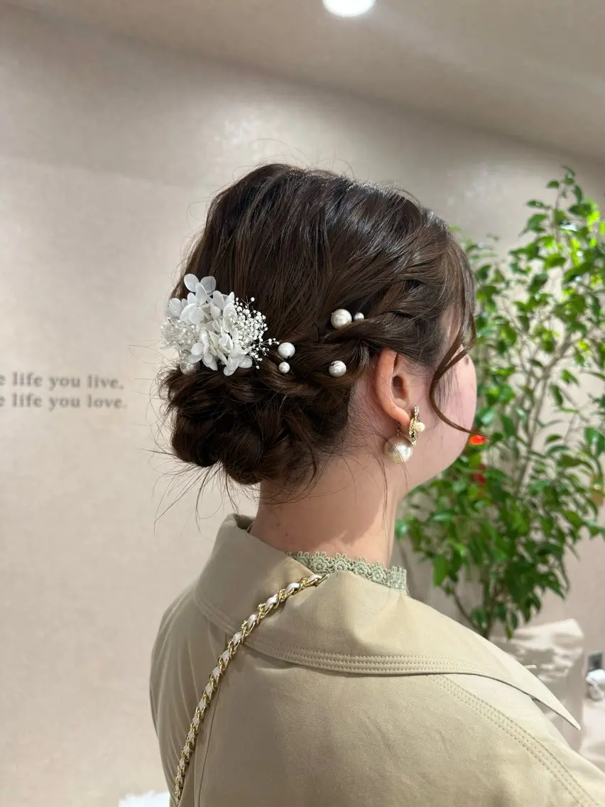 ヘアアレンジ ヘアセット Yuuna🫧 / giinii横浜のヘアスタイル