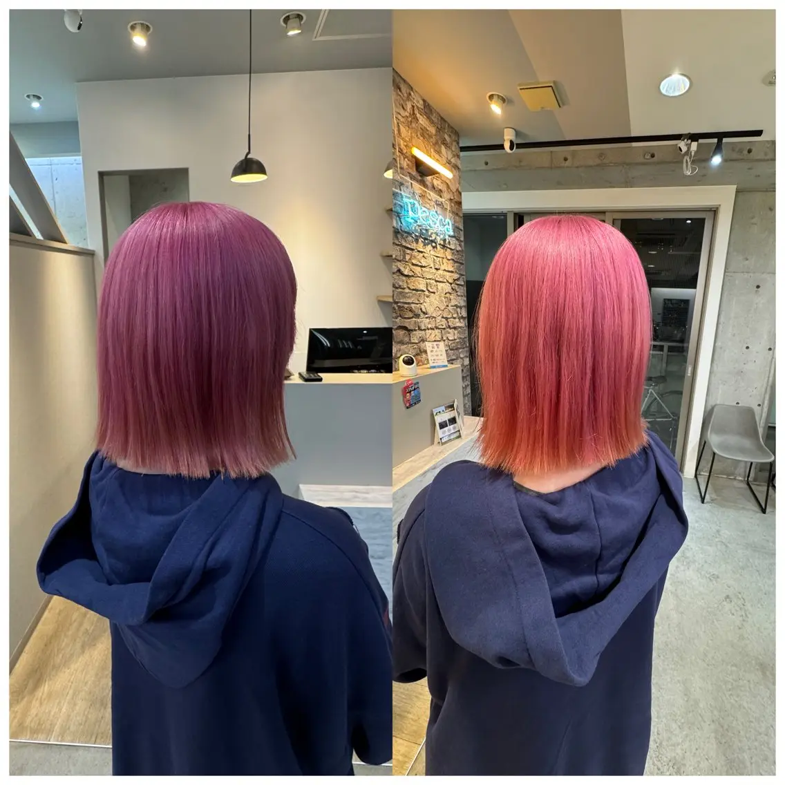 ミディアム カット ヘアカラー トリートメント 加藤 泰輔のヘアスタイル