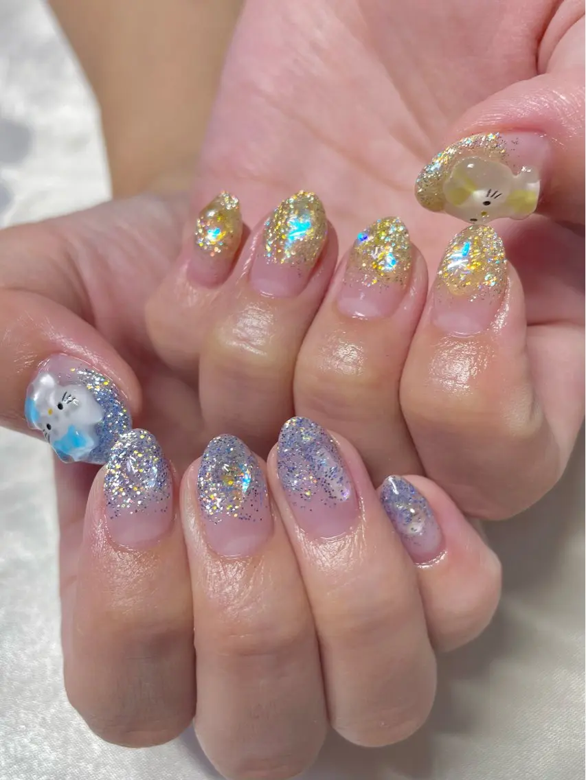 ネイル 長さ出し ハンドネイル RUMI nailのネイルデザイン