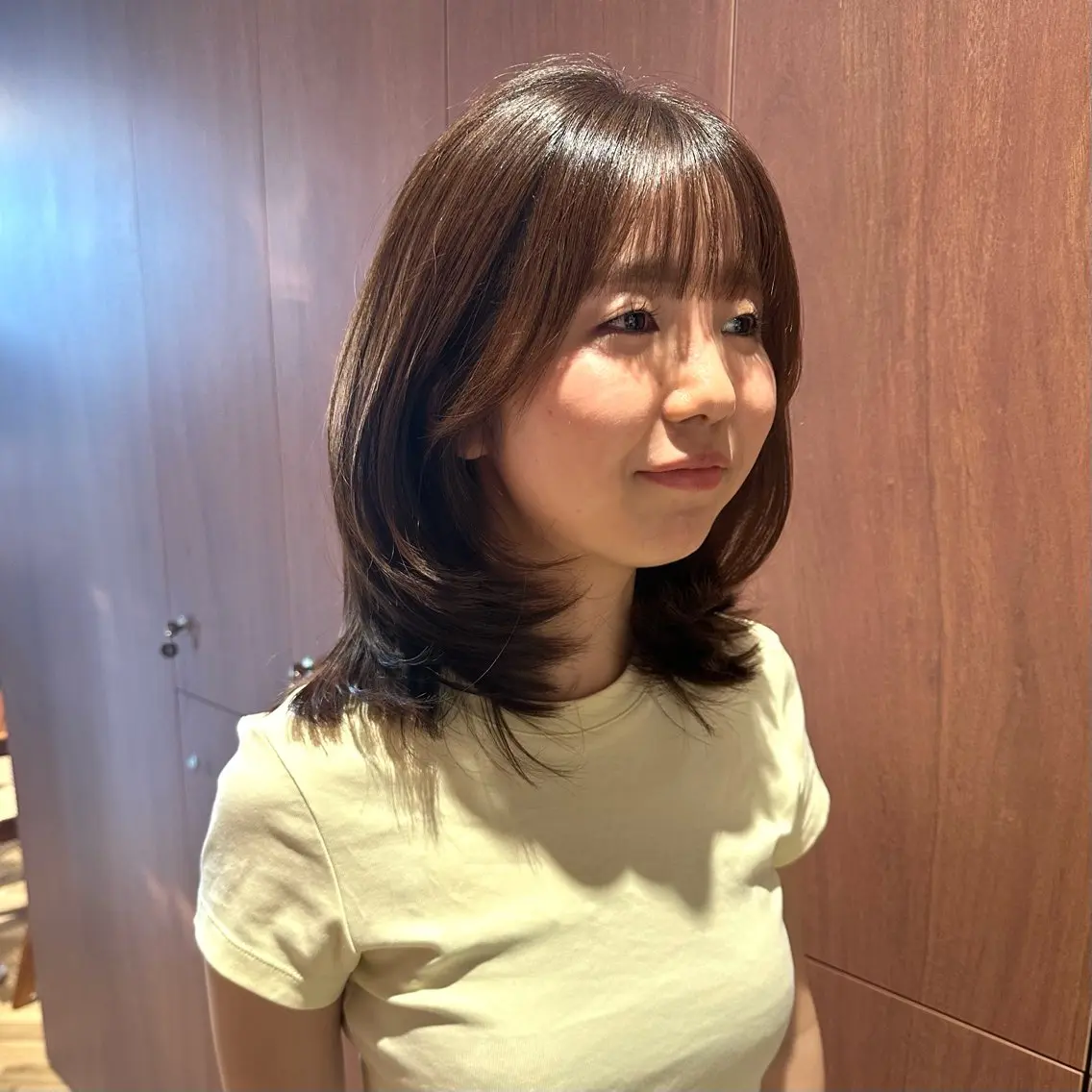 セミロング レイヤーカット カット ヘアカラー トリートメント 骨格診断/宮澤瑞穂 ボブ/レイヤー/銀座のその他イメージ
