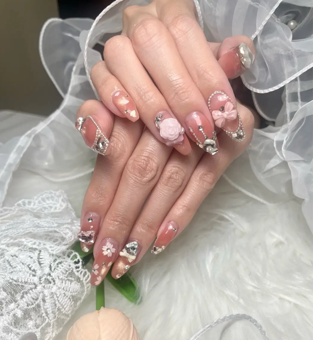 ネイル ワンカラーネイル 春ネイル ワンホンネイル salon luge あめ🍬のネイルデザイン