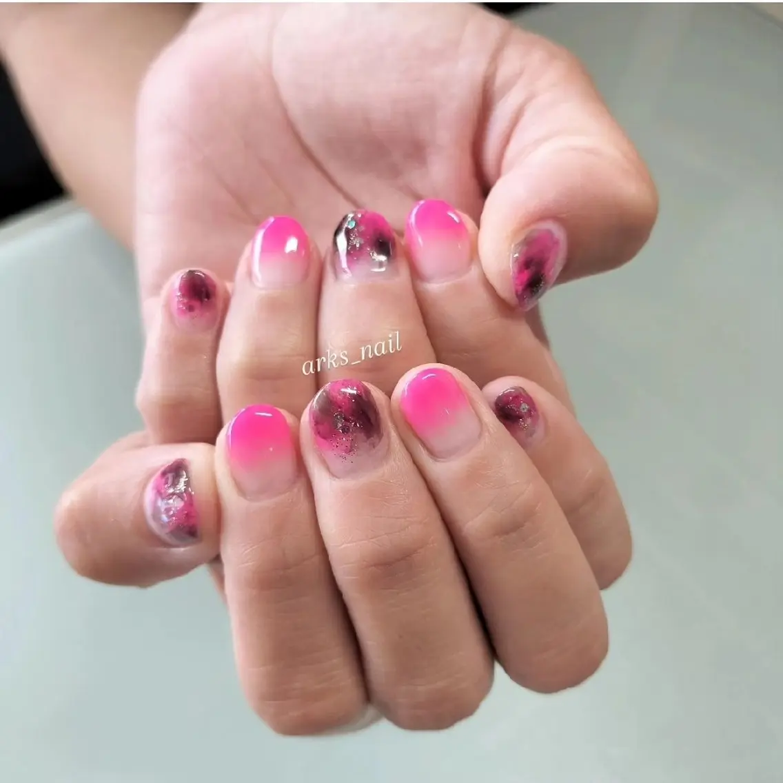 ネイル ハンドネイル arks nailのネイルデザイン