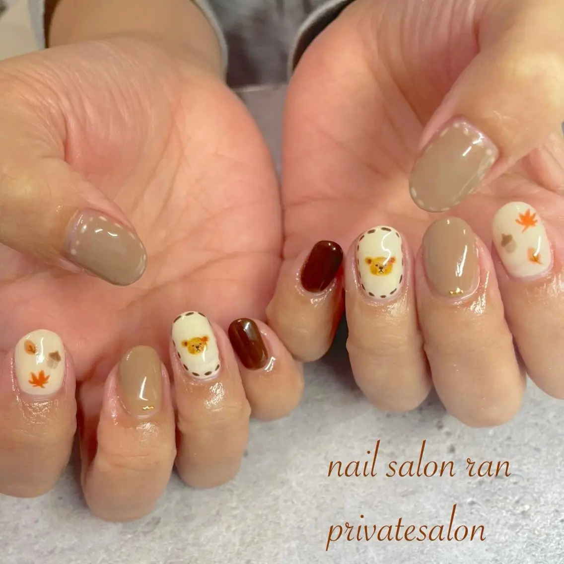 ネイル アートネイル ハンドネイル ハンドケア nailsalon ranのネイルデザイン