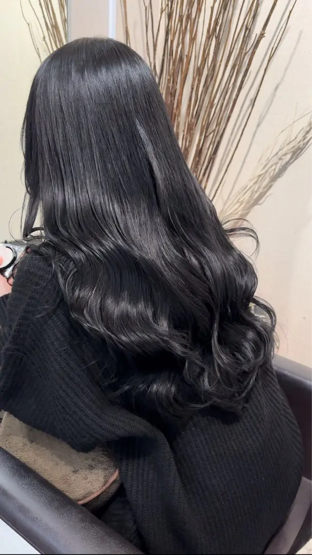 ロング カラー カット ヘアカラー トリートメント ヘッドスパ 🌹ULTOWA🌹 髪質改善/縮毛/店長のヘアスタイル