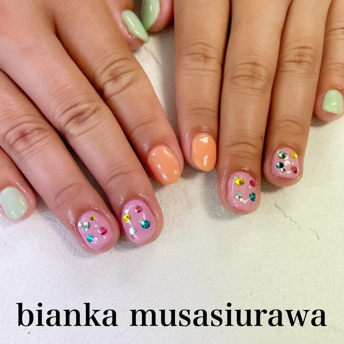 ネイル Bianca🎀 ONODERAのネイルデザイン