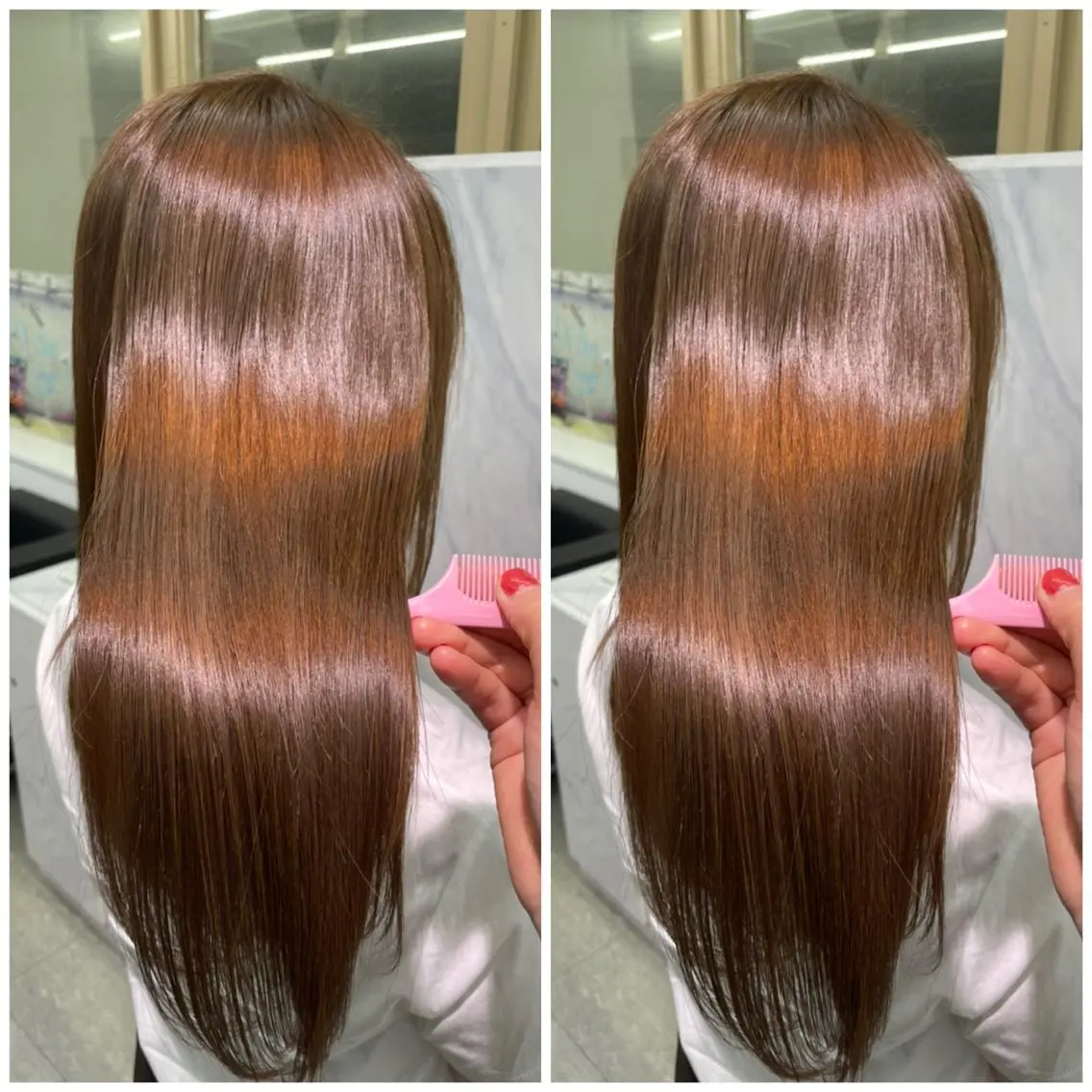 《❤️✨イチオシメニュー❤️✨》💖✨カット＋ワンカラー＋4stepTOKIOトリートメント💖✨の写真