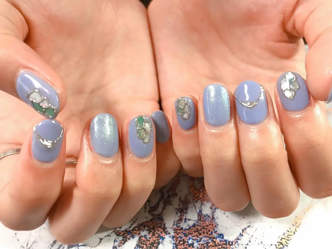 ネイル 夏ネイル mogunail &blowのネイルデザイン