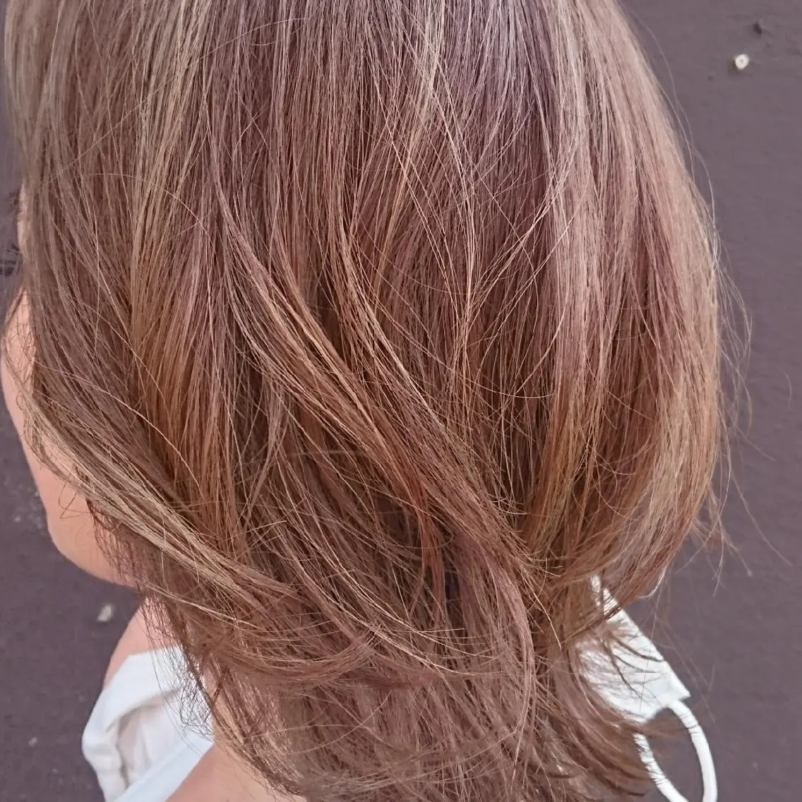 ミディアム カラー hair&eye AMANDAのマツエク・マツパデザイン