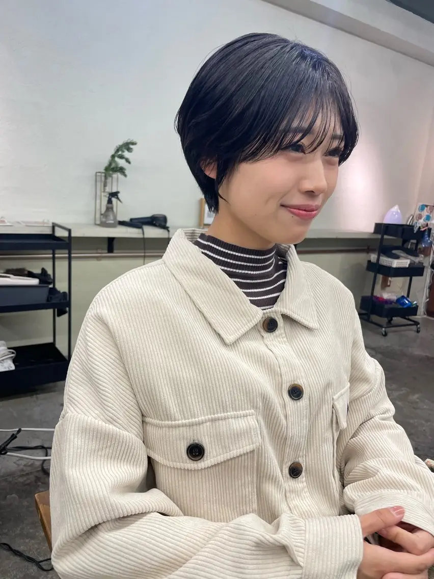 ショート ショートヘア 末永 晃久のヘアスタイル