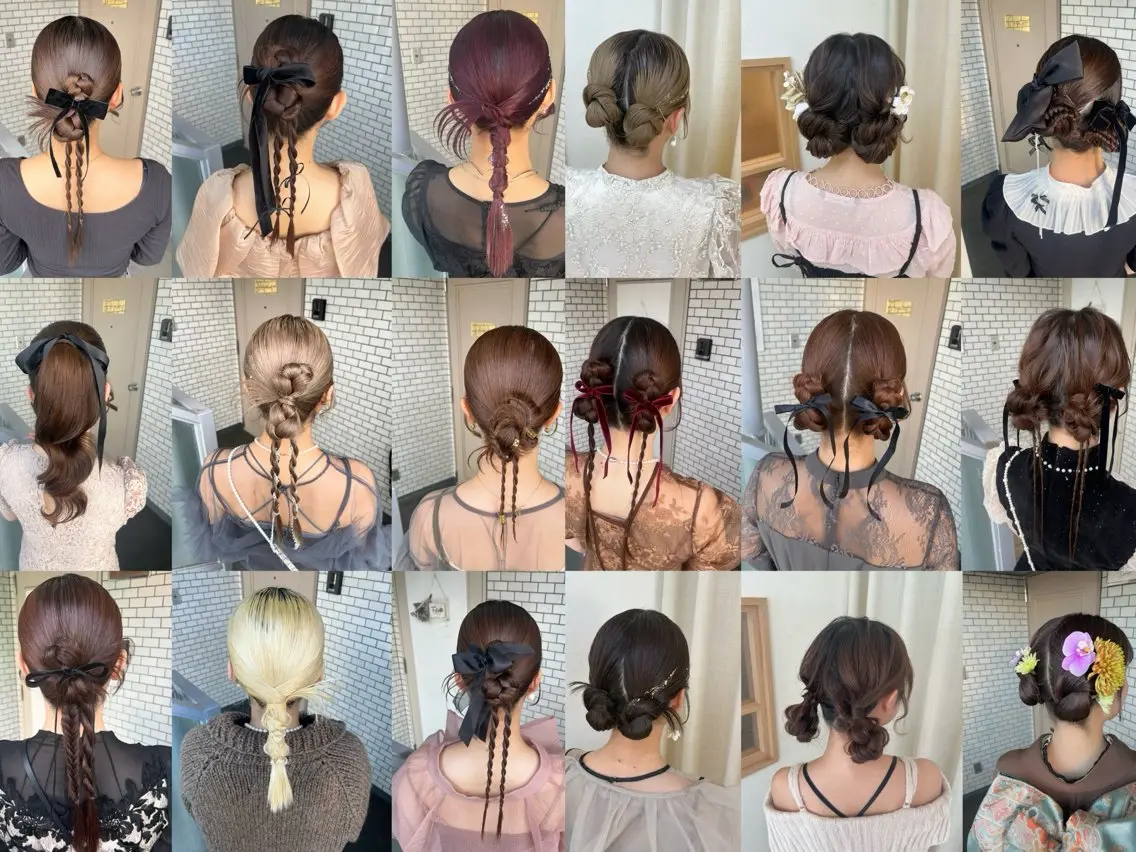 ヘアアレンジ 成人式 結婚式・ブライダル 卒業式のヘアスタイル ヘアセット 参列・イベントヘア♡ ゆいなのヘアスタイル