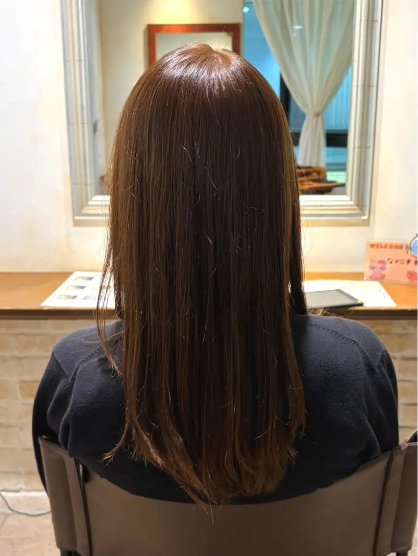 セミロング 🫧 舘藤 陽菜 🤍のヘアスタイル