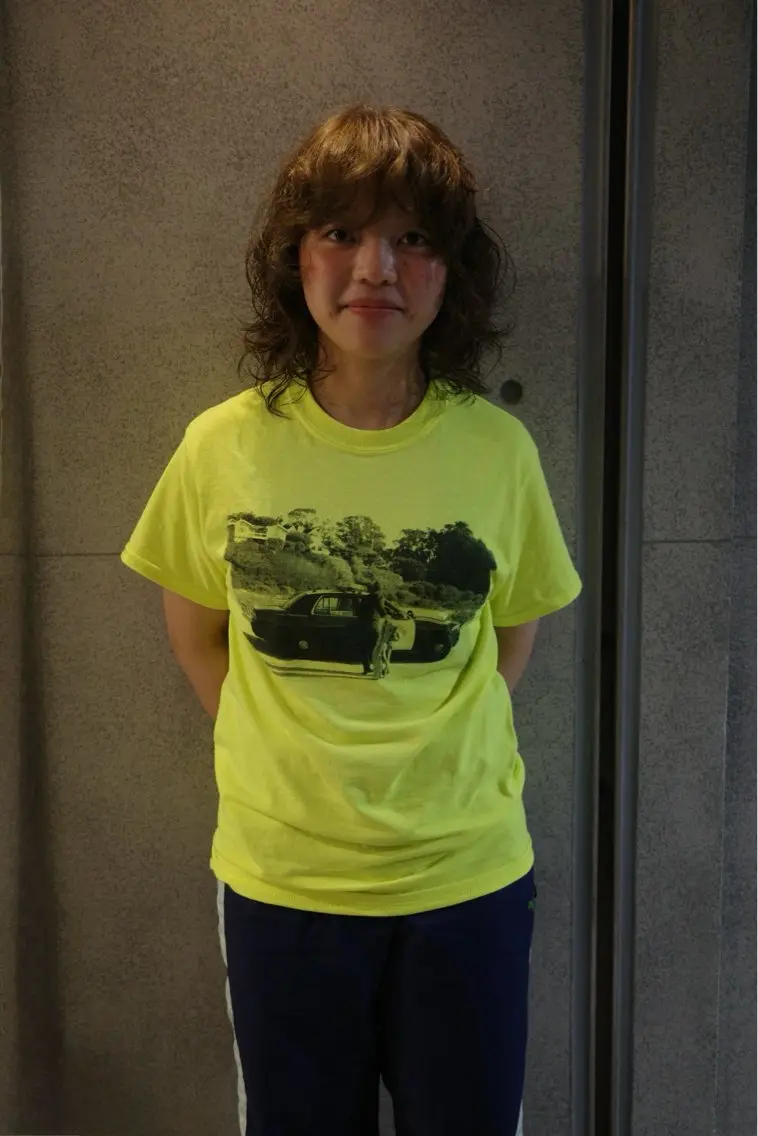 ミディアム カラー パーマ 髙橋 紗奈のヘアスタイル