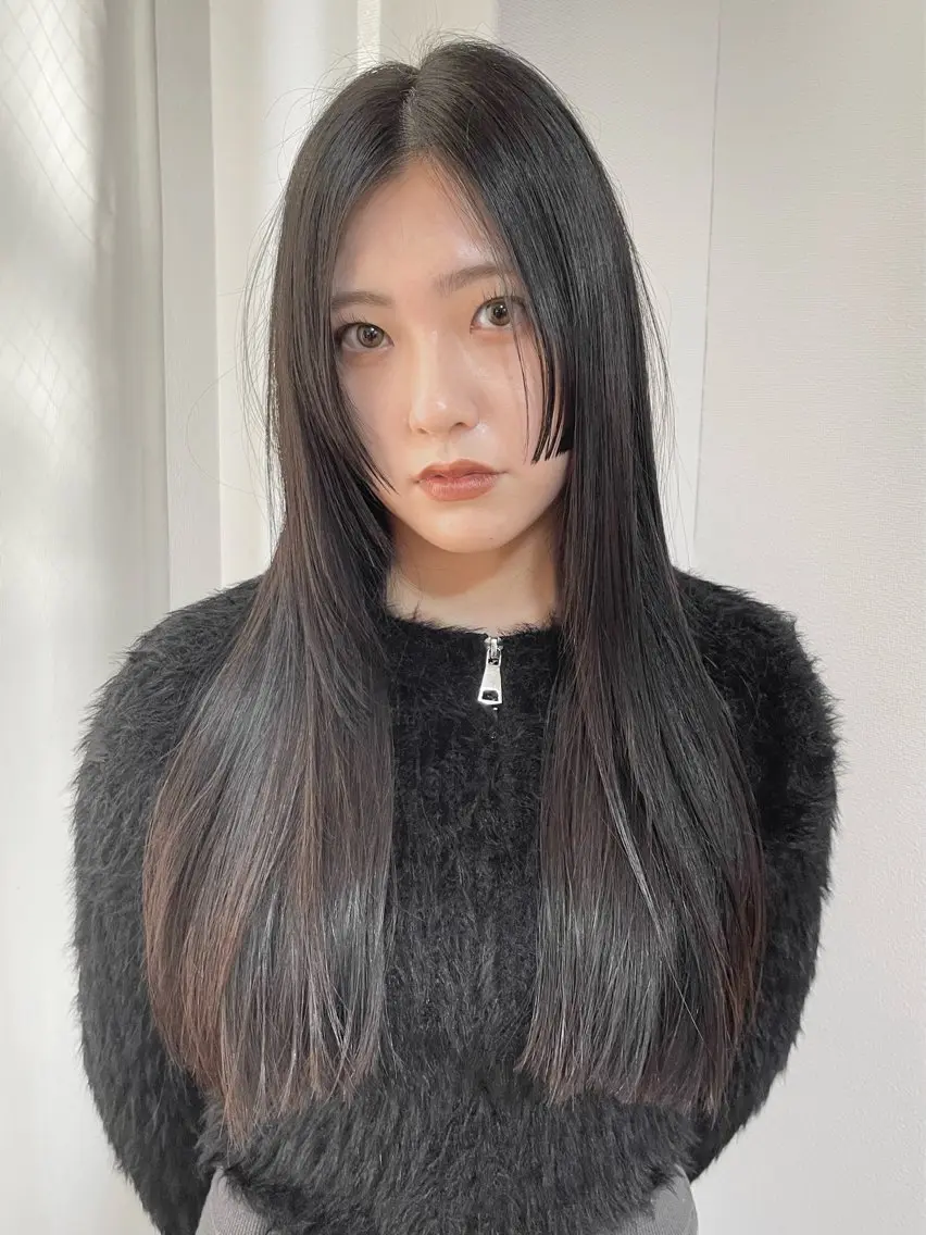 ロング 園田 渉 ◤SHIKIO◢のヘアスタイル
