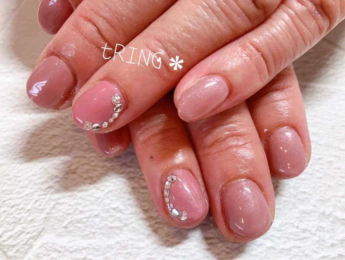 ネイル ハンドネイル tRING* しいの木台のネイルデザイン