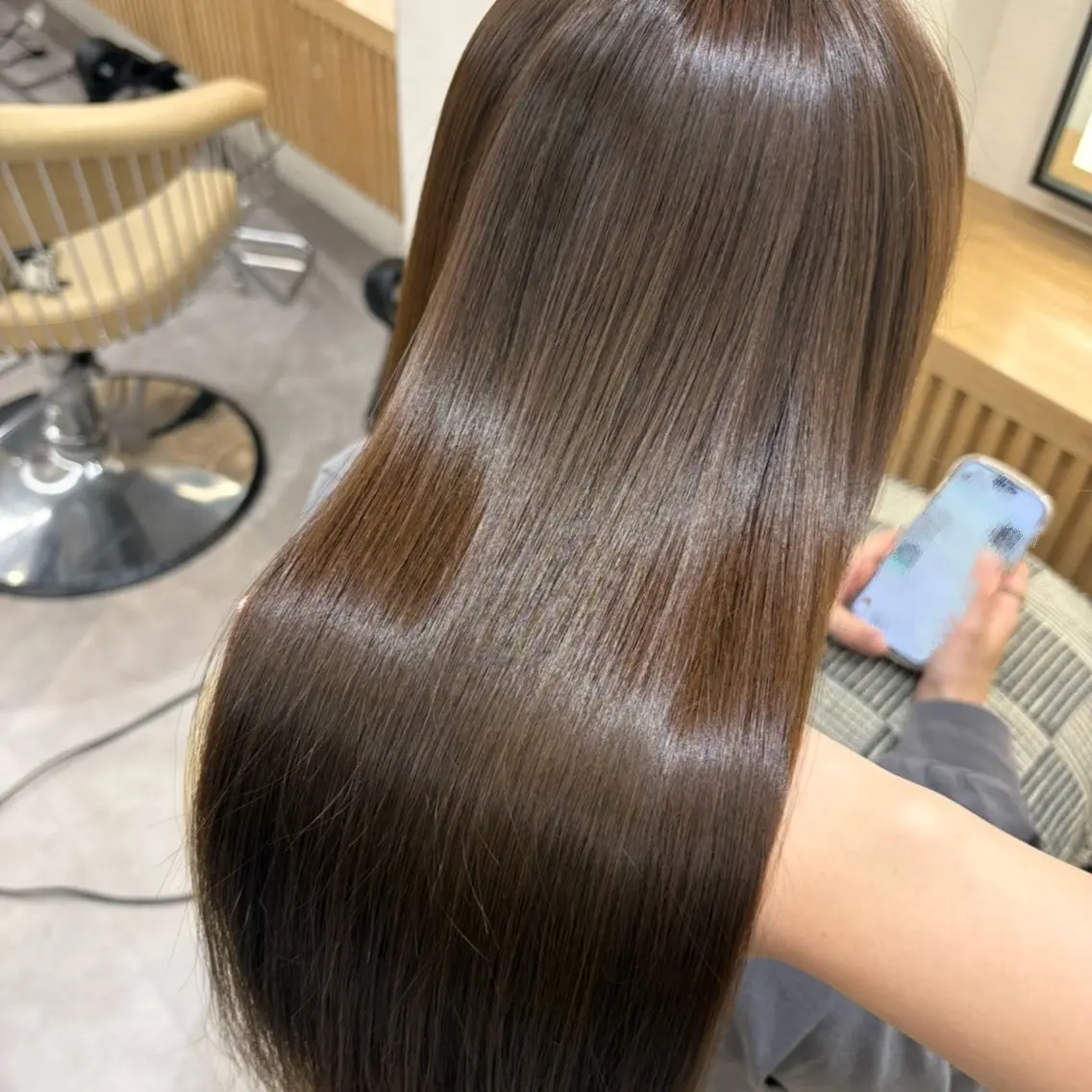 ロング カラー カット ヘアカラー レイヤー🍀ボブ 浦和🍓YUIのヘアスタイル