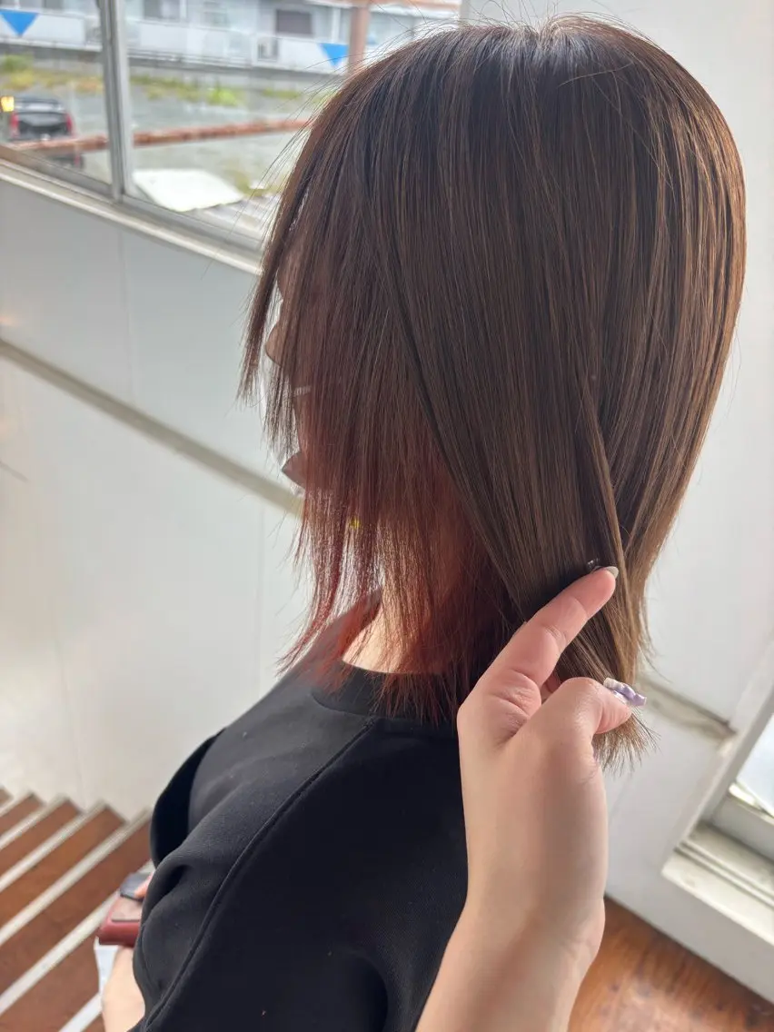 ミディアム ma koのヘアスタイル