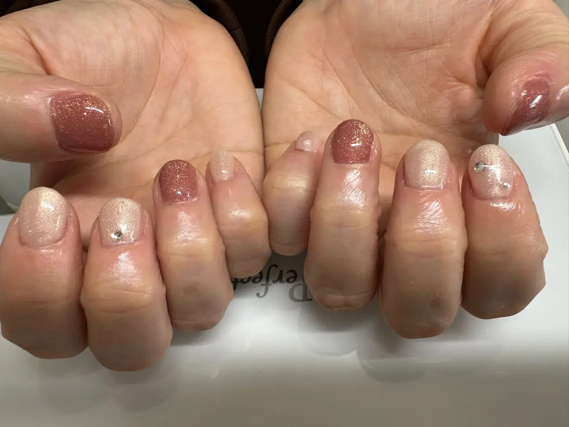 ネイル ハンドネイル AOAQUA SHIORIのネイルデザイン