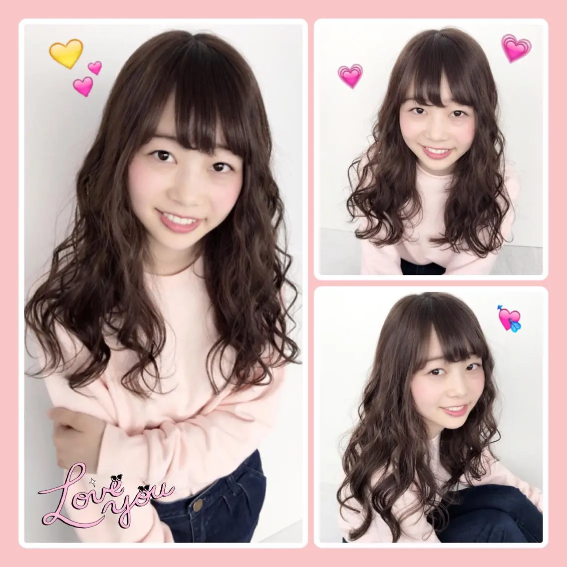 ロング パーマ 韓国ヘア得意❤︎森澤 悠佳のヘアスタイル