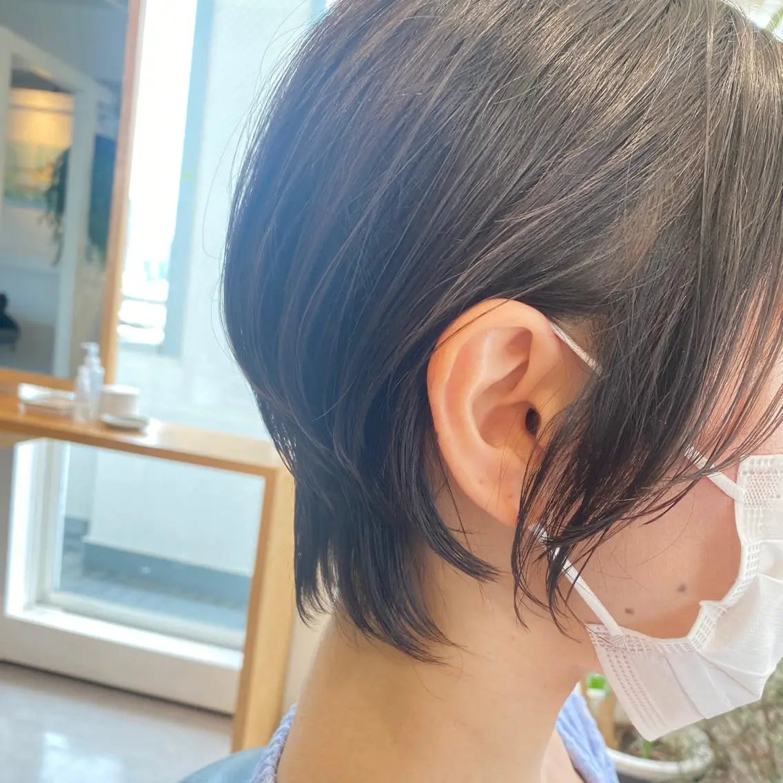 ショート カラー パーマ ヘアアレンジ ツヤ髪 /髪質改善 松岡将太郎のヘアスタイル