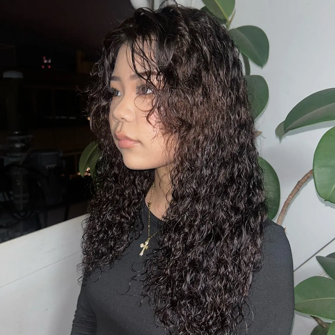 パーマ ユメナ ̖́-のヘアスタイル
